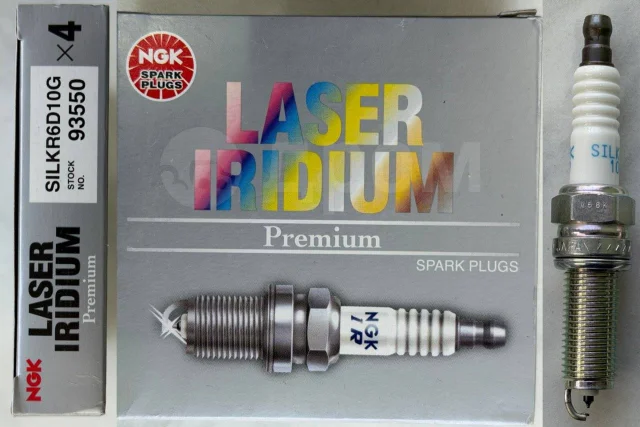 NGK SILKR6D10G (93550) Laser Iridium Spark Plug