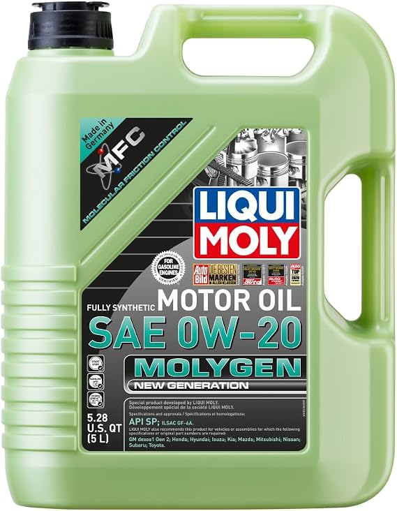 Liqui Moly SAE 0W-20 Molygen New Generation