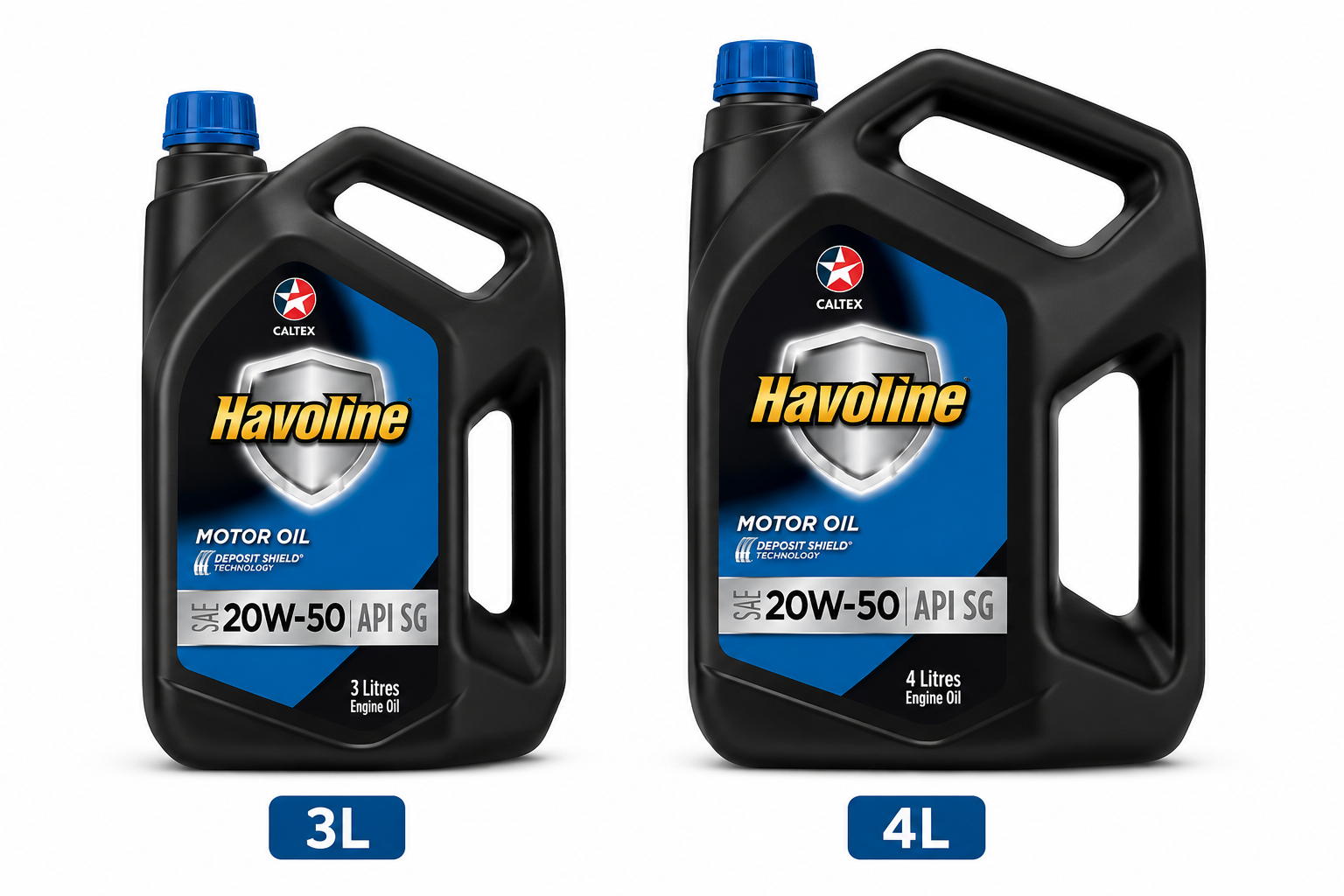 Havoline 20W-50 Motor Oil API SG 4L