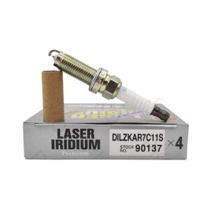 NGK DILZKAR7C11S (90137) Dual Laser Iridium Spark Plug