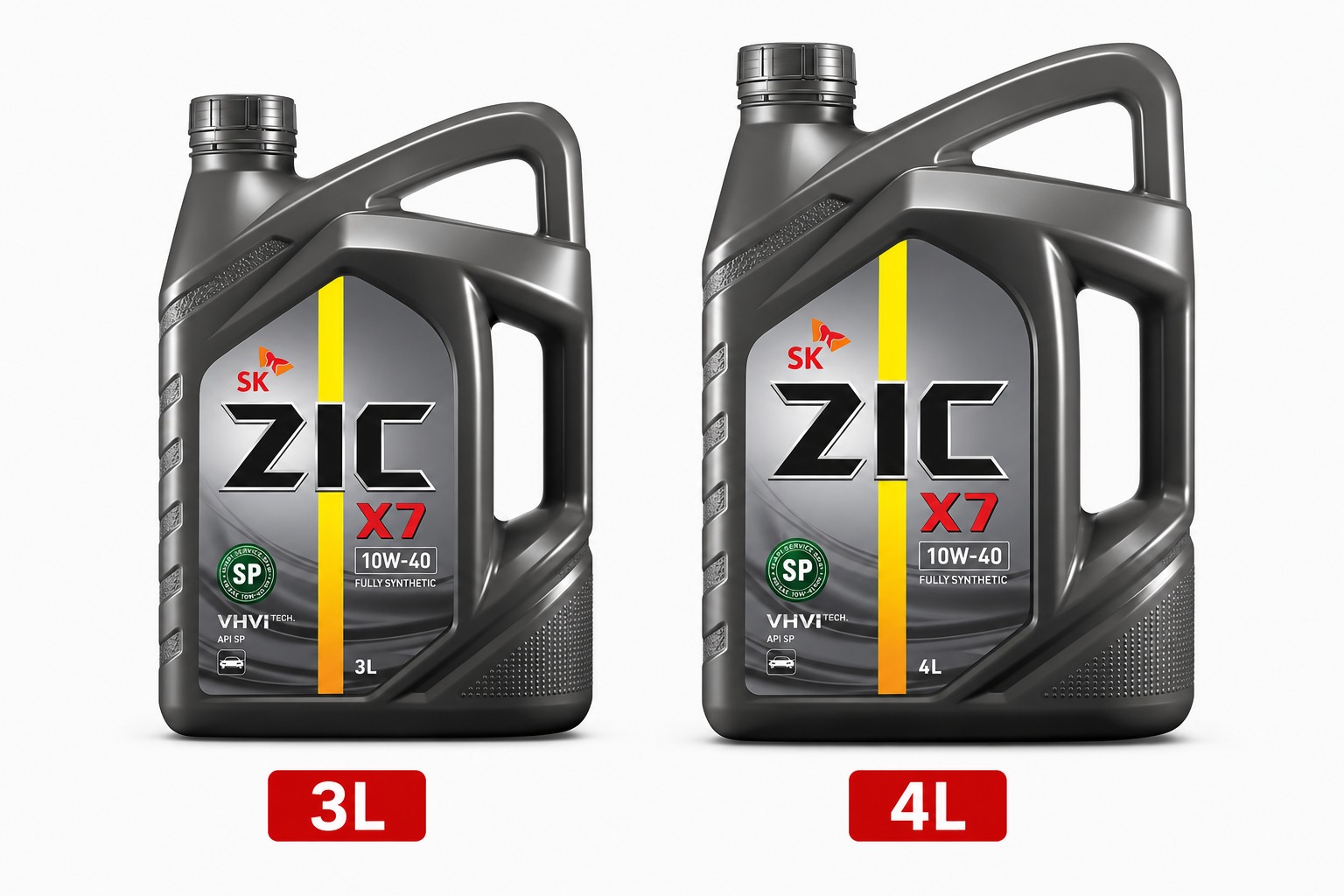 SK ZIC X7 10W-40 Fully Synthetic Motor Oil API SP